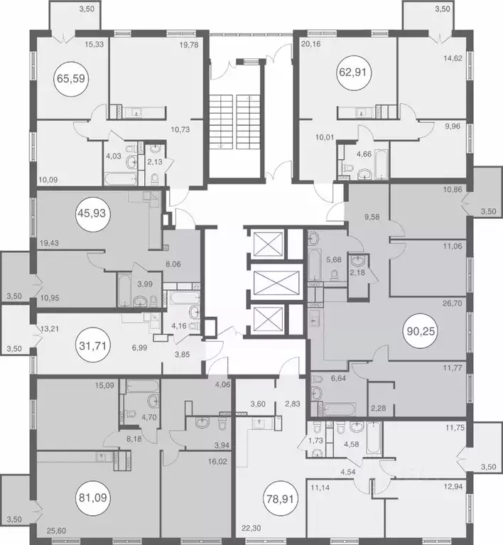 3-к кв. Липецкая область, Липецк Депутатская ул., 60 (79.2 м) - Фото 2