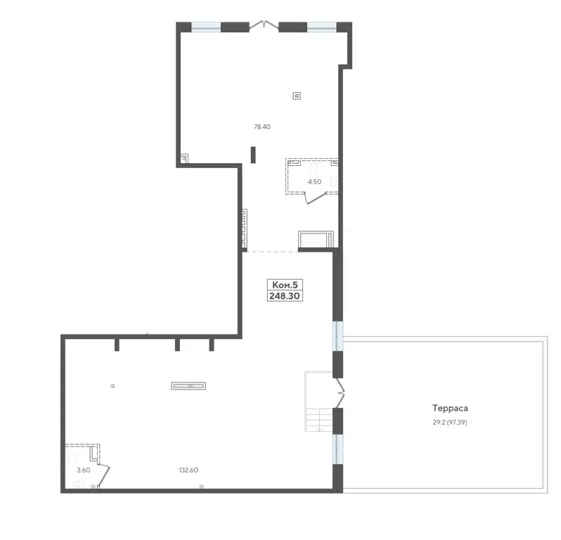 Торговая площадь (248.3 м) - Фото 2