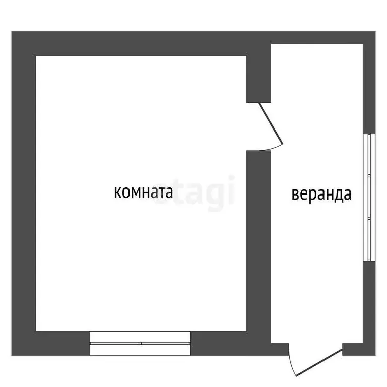 Дом в Миасс, СНТ Строитель-2 (12 м) - Фото 1