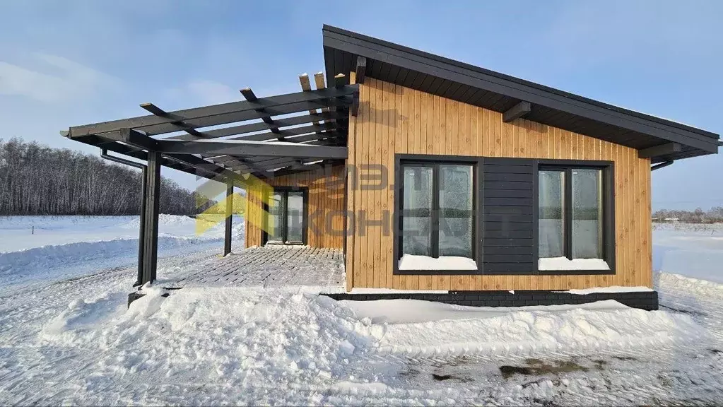 Дом в Омская область, Омский район, Пушкинское с/пос, д. Ракитинка ул. ... - Фото 1