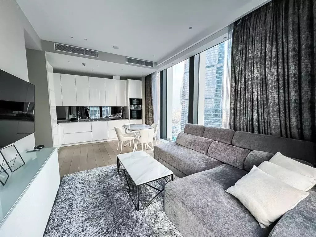 3-к кв. Москва 1-й Красногвардейский проезд, 22с2 (90.0 м) - Фото 1