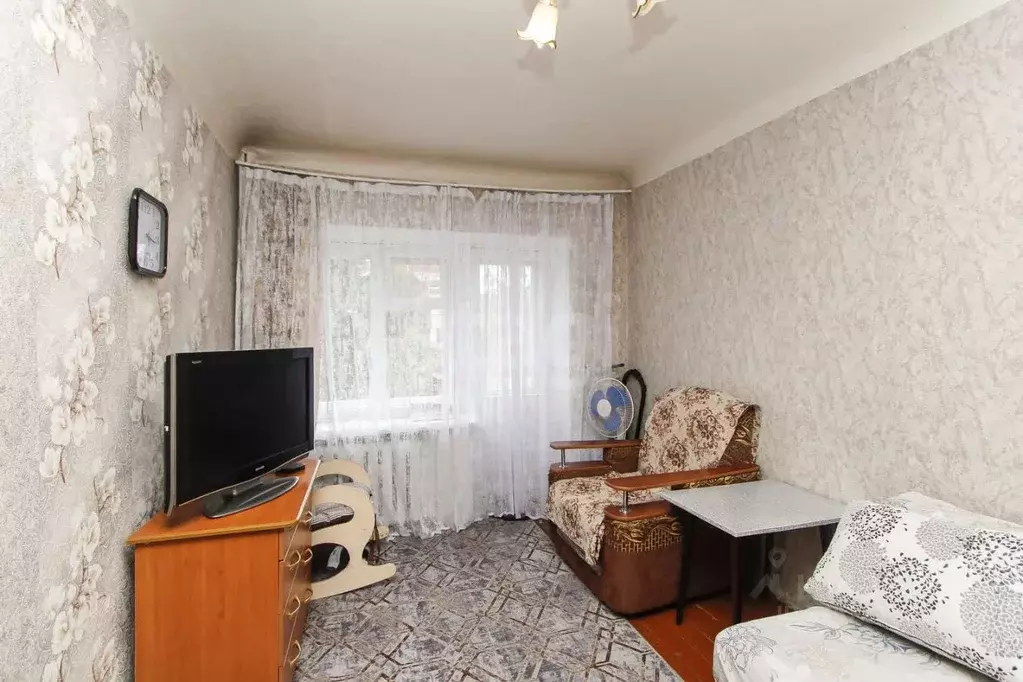 1-к кв. Тюменская область, Тюмень ул. Луначарского, 59 (31.5 м) - Фото 1