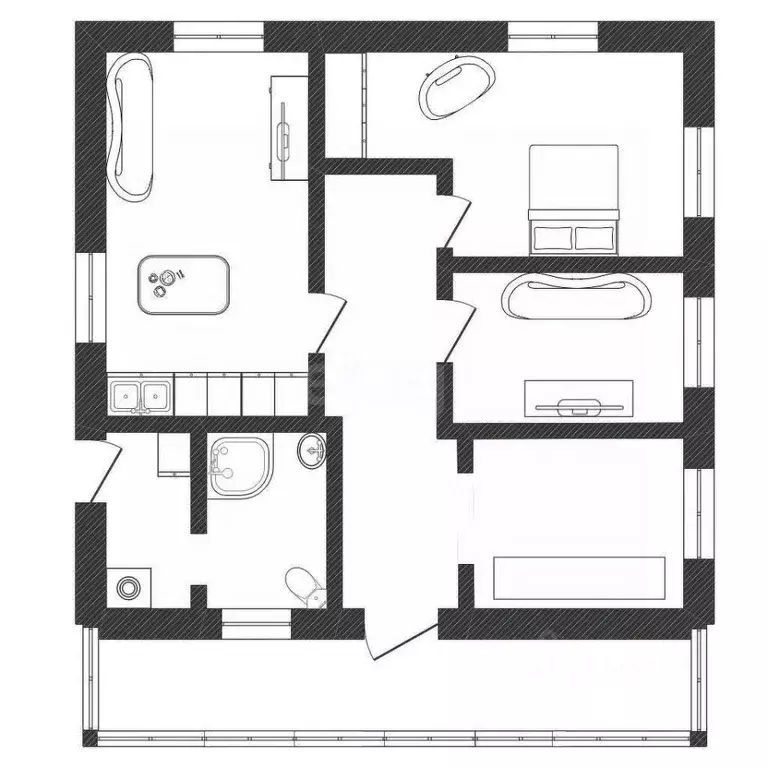 Дом в Смоленская область, Починковский муниципальный округ, д. ... - Фото 1