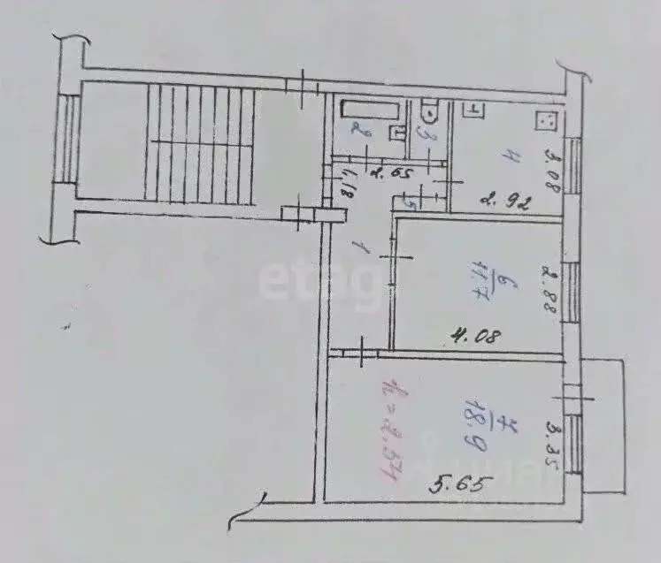 2-к кв. Иркутская область, Иркутск ул. Ярославского, 236 (51.2 м) - Фото 2