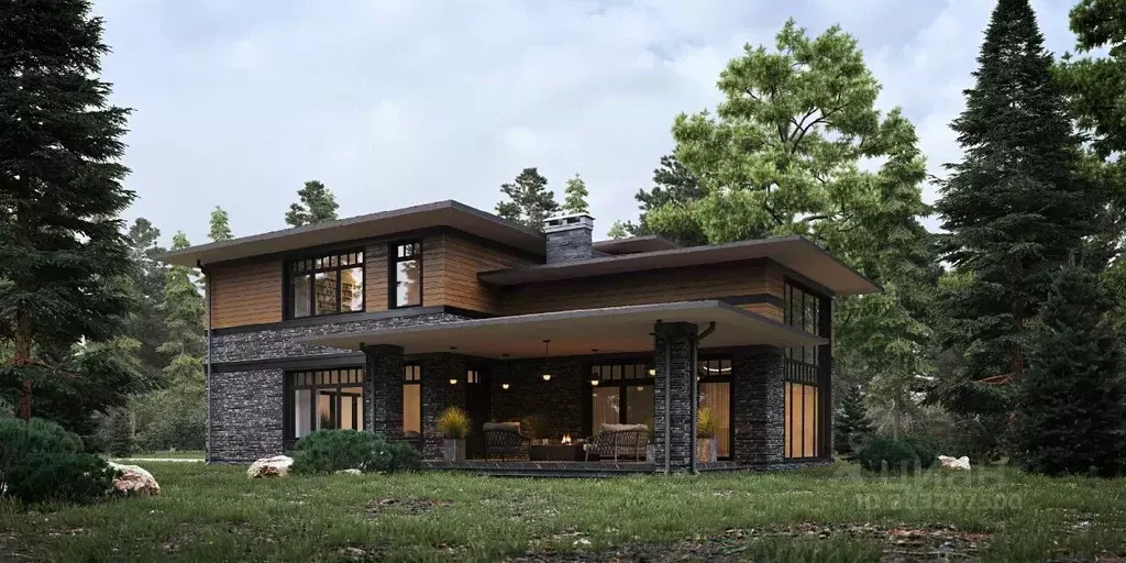 Коттедж в Ленинградская область, Всеволожский район, Бугровское ... - Фото 2