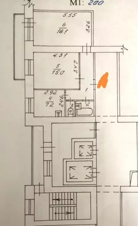 2-к кв. Новосибирская область, Новосибирск Волховская ул., 33 (53.0 м) - Фото 0