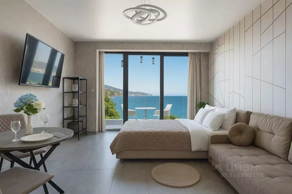 Студия Крым, Ялта Приморский парк имени Гагарина кв-л, 5 (40.0 м) - Фото 1