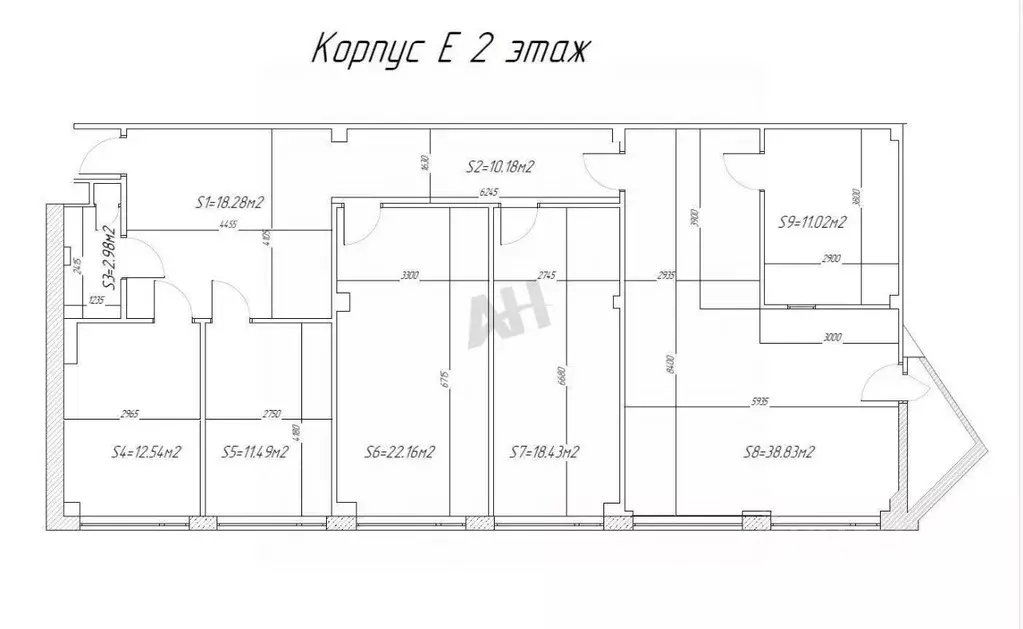 Офис в Москва Выборгская ул., 16С1 (150 м) - Фото 2