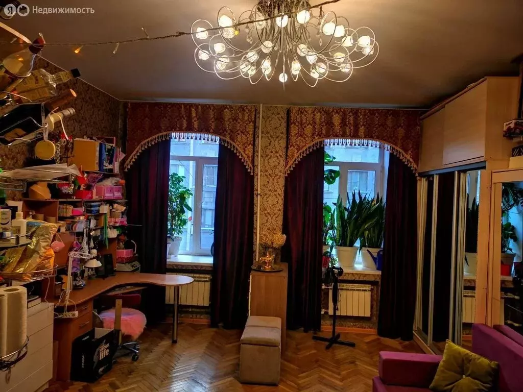 1к в 7-комнатной квартире (30 м) - Фото 2