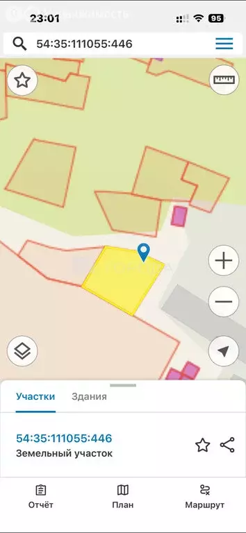 Участок в Новосибирск, СТ Север, Приграничная улица (8 м) - Фото 1