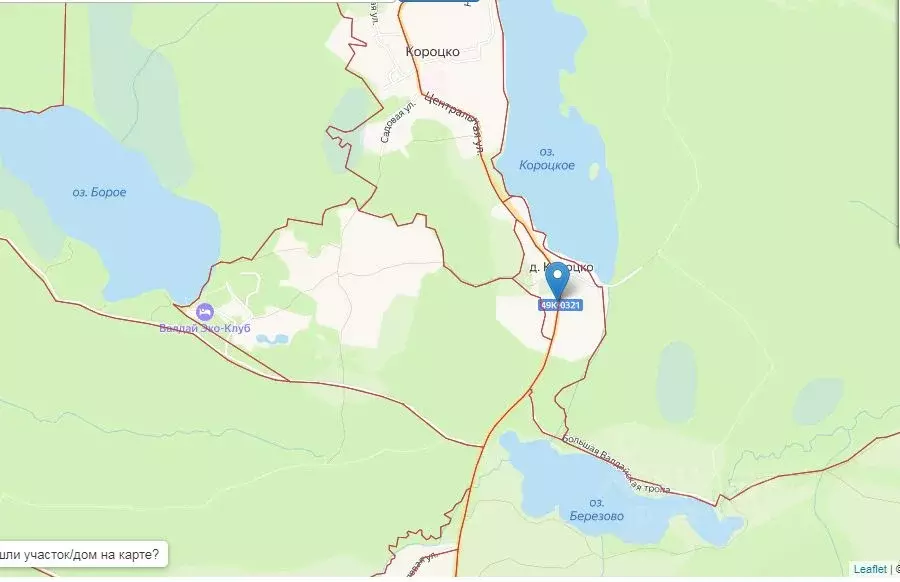 Дом в Новгородская область, Валдайский район, Короцкое с/пос, д. ... - Фото 2