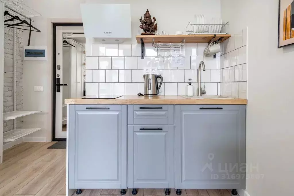 Студия Санкт-Петербург ул. Некрасова, 17 (26.0 м) - Фото 1