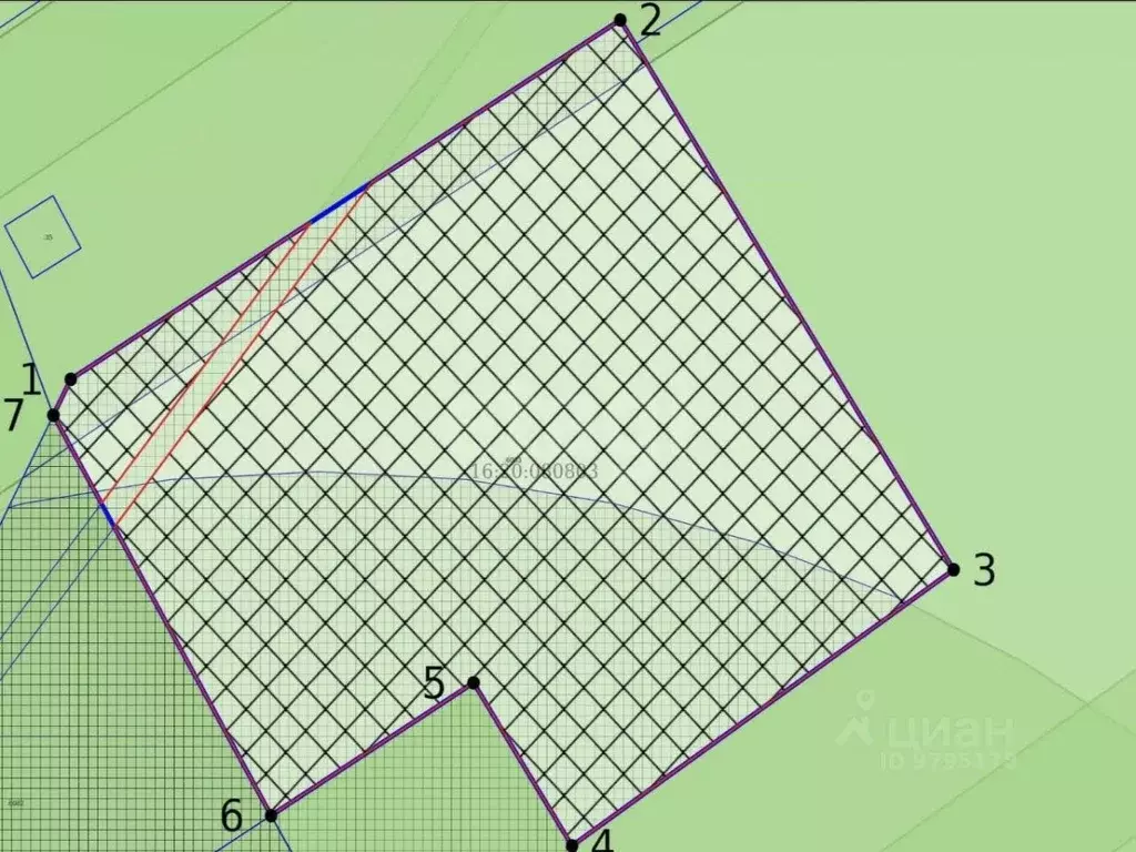 Участок в Татарстан, Зеленодольский район, Осиновское с/пос, с. ... - Фото 1