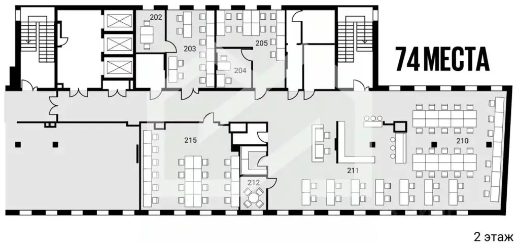 Офис в Москва Большая Садовая ул., 5к2 (400 м) - Фото 2