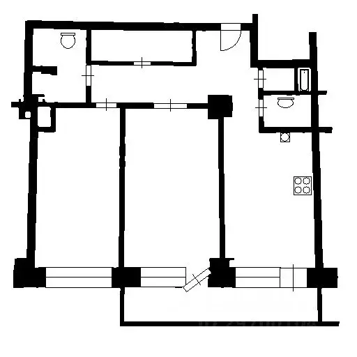 2-к кв. Москва Истринская ул., 8к3 (82.0 м) - Фото 1