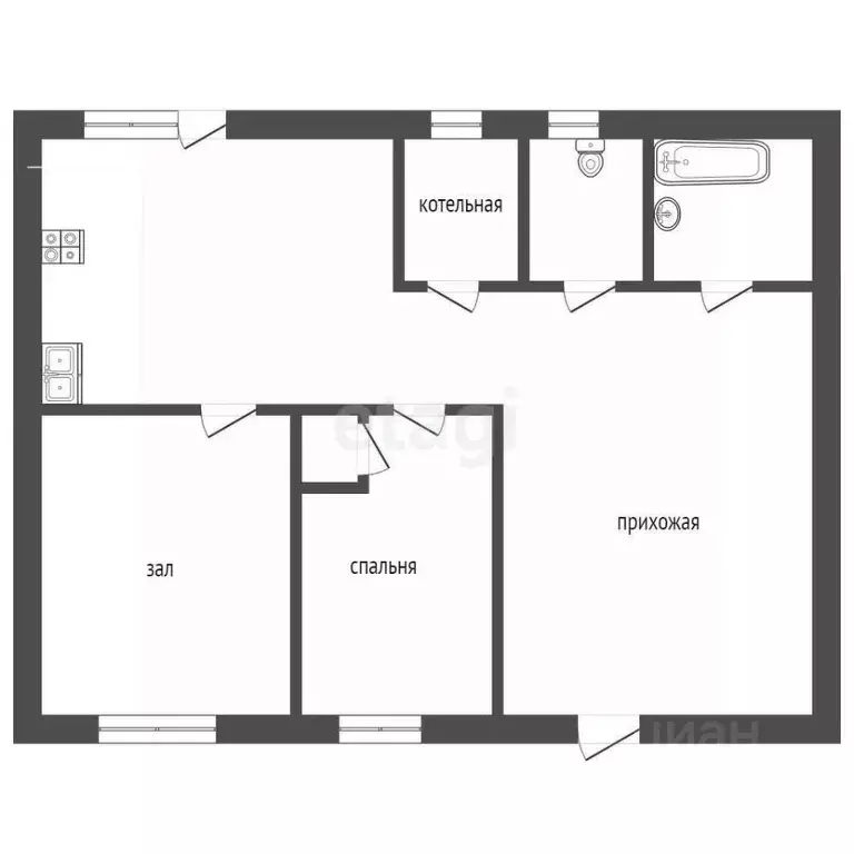 Дом в Нижегородская область, Выкса ул. Пушкина, 43 (115 м) - Фото 2