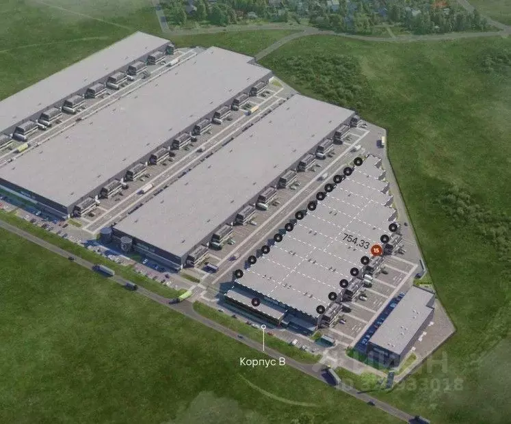 Склад в Московская область, Подольск городской округ, д. Коледино  ... - Фото 1