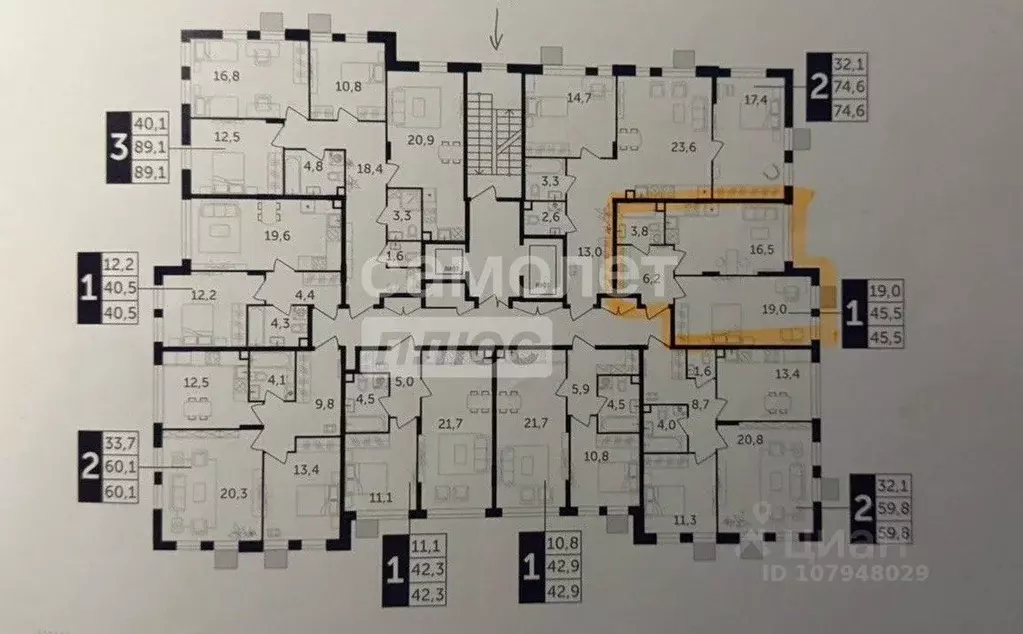 2-к кв. Москва ул. Красных Зорь, 33А (45.0 м) - Фото 1