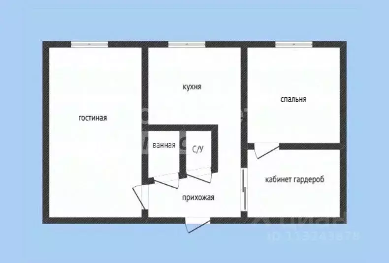 2-к кв. Дагестан, Махачкала проезд Абдулхамида Юсупова, 7 (50.0 м) - Фото 2