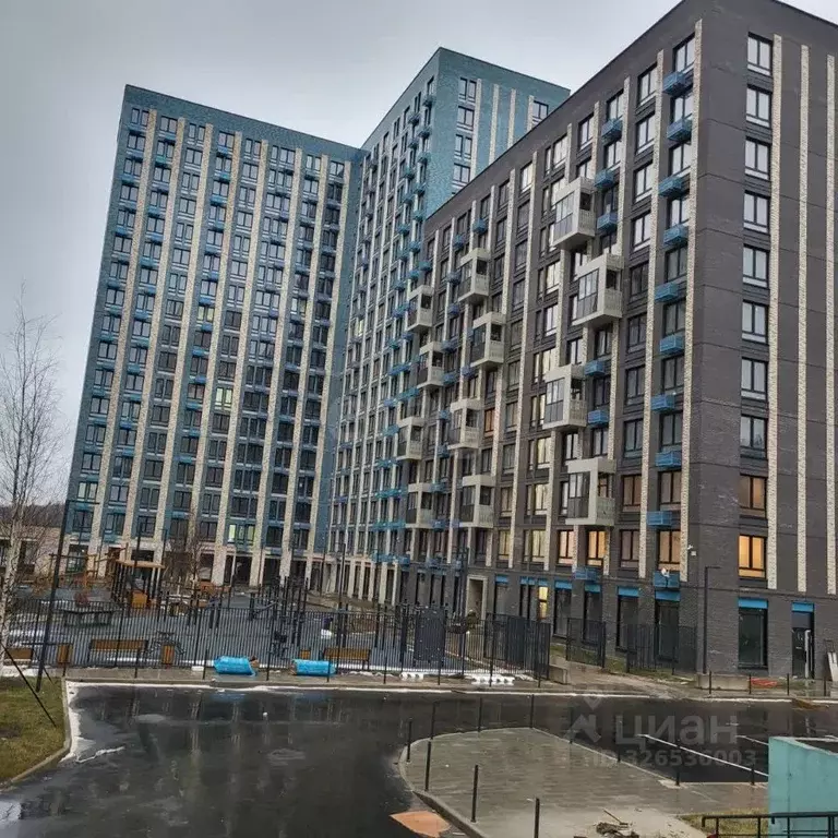 Студия Московская область, Химки Клязьма-Старбеево мкр, Ивакино кв-л, ... - Фото 1