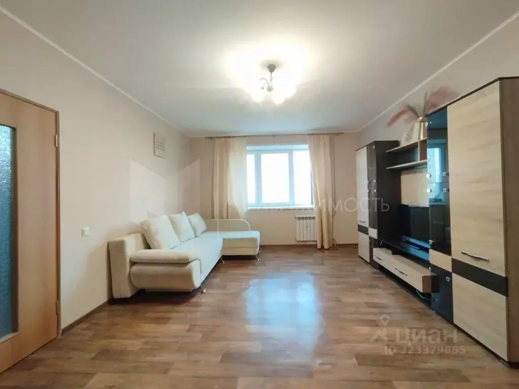 1-к кв. Тюменская область, Тюмень ул. Андрея Бушуева, 4к1 (42.5 м) - Фото 0