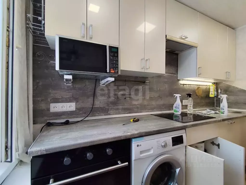 2-к кв. Башкортостан, Уфа пос. Мелькомбинат, Элеваторная ул., 3А (44.0 ... - Фото 1