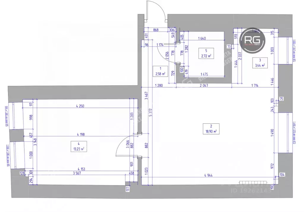 1-к кв. Москва Панфиловский пер., 3 (45.0 м) - Фото 2