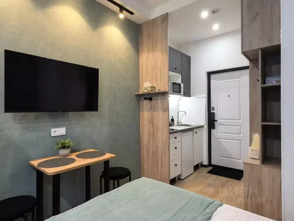 Студия Санкт-Петербург ул. Типанова, 3 (15.0 м) - Фото 1