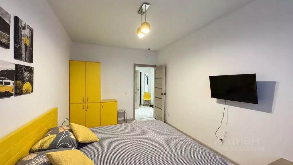 1-к кв. Свердловская область, Екатеринбург ул. Крауля, 170 (41.1 м) - Фото 2