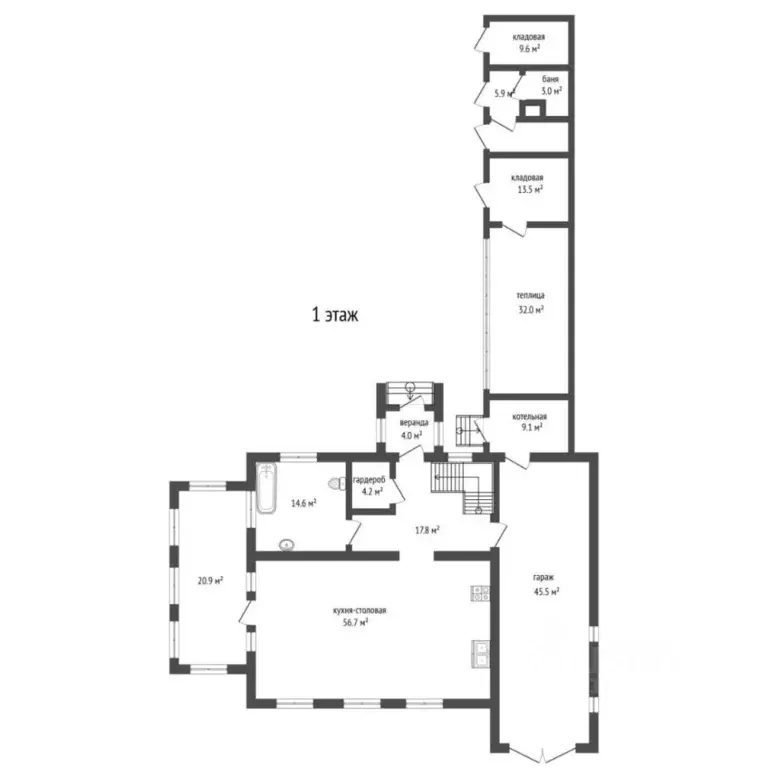 Коттедж в Тюменская область, Тюмень ул. Начальная (525 м) - Фото 2