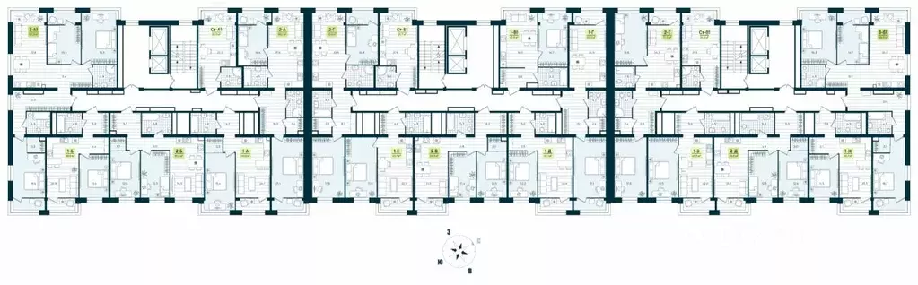 1-к кв. Ханты-Мансийский АО, Нижневартовск К-2 кв-л,  (25.7 м) - Фото 1