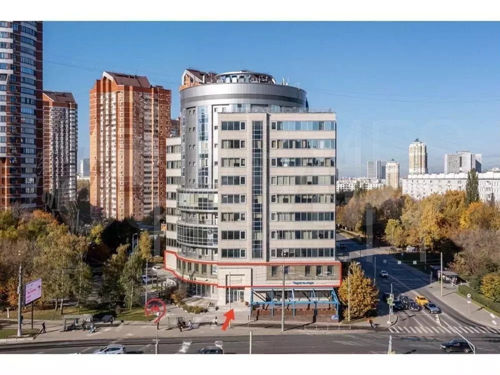 Аренда офиса 511 м2 м. Новаторская в зао - Фото 1