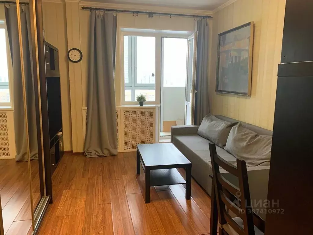 Студия Санкт-Петербург ул. Оптиков, 45к2 (26.7 м) - Фото 1