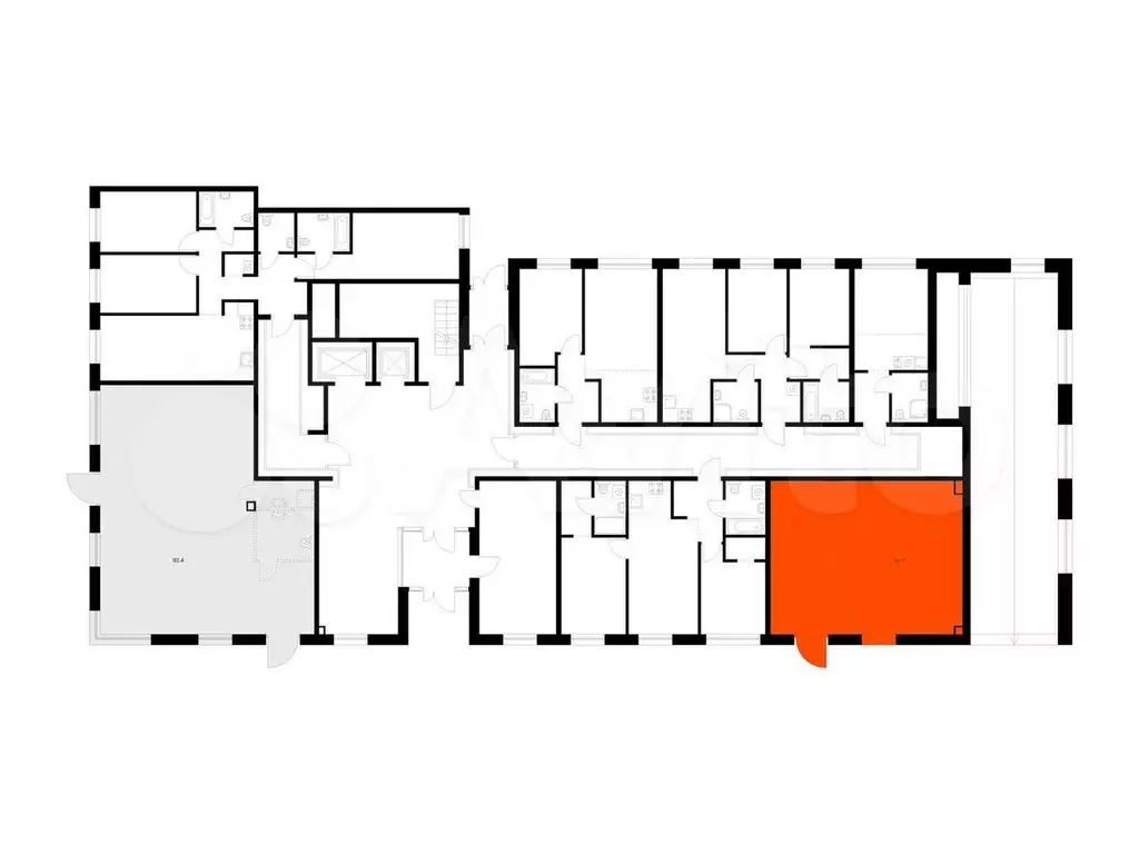 Продам помещение свободного назначения, 56.7 м - Фото 1