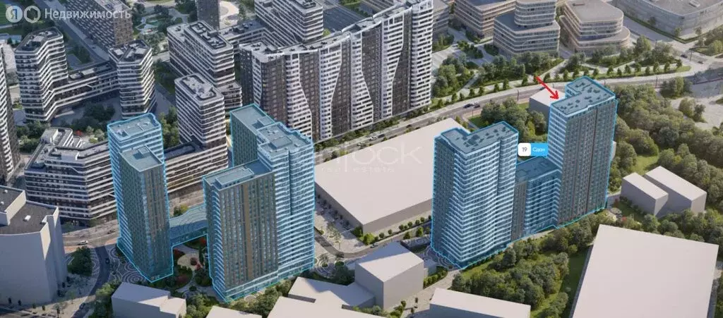 1-комнатная квартира: Москва, ЮВАО, район Лефортово, ЖК Символ (39.8 ... - Фото 0