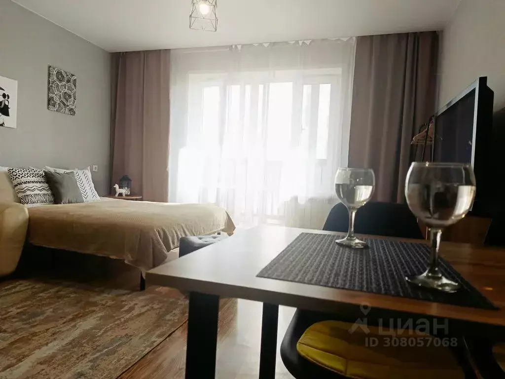 Студия Красноярский край, Красноярск ул. Дубровинского, 110Б (42.0 м) - Фото 0