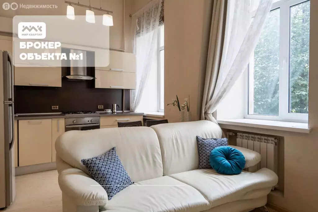 2-комнатная квартира: Санкт-Петербург, улица Рубинштейна, 11 (64 м) - Фото 1