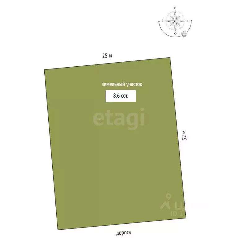 Участок в Тюменская область, Нижнетавдинский муниципальный округ, пос. ... - Фото 2