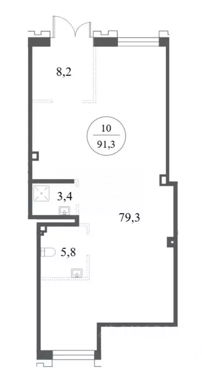 Помещение свободного назначения в Московская область, Одинцовский ... - Фото 2