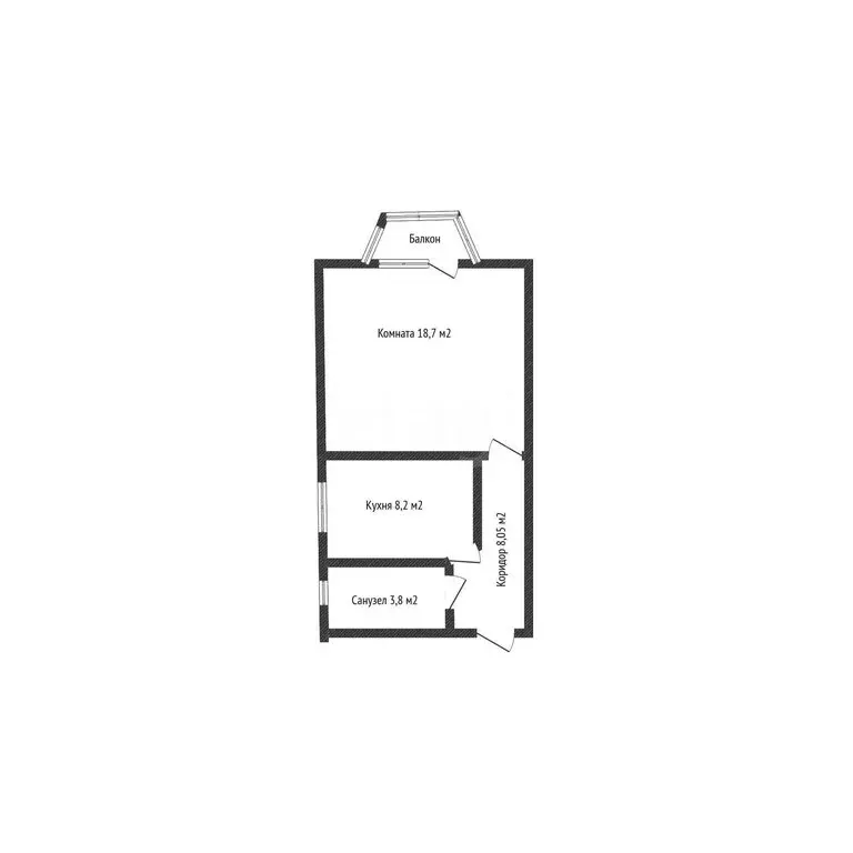 1-комнатная квартира: Краснодар, Центральный внутригородской округ, ... - Фото 1