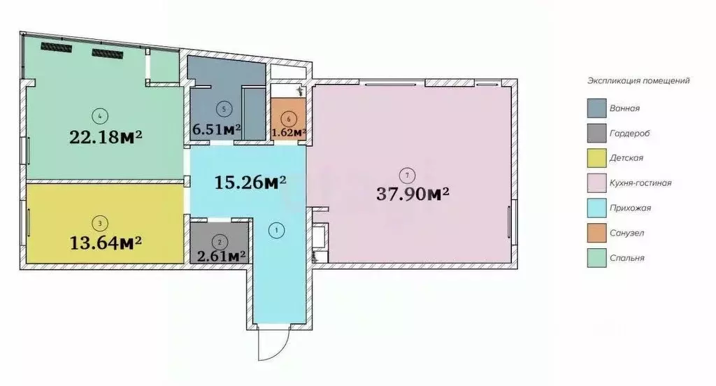 3-к кв. Иркутская область, Иркутск ул. Красных Мадьяр, 31 (100.0 м) - Фото 1