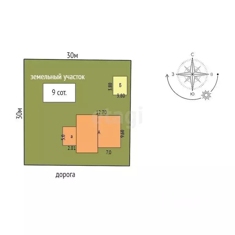 Дом в Крым, Советский пгт ул. Золотовой (117 м) - Фото 2
