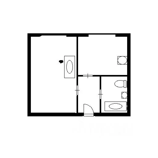 1-к кв. Коми, Усинск Молодежная ул., 22 (28.0 м) - Фото 2