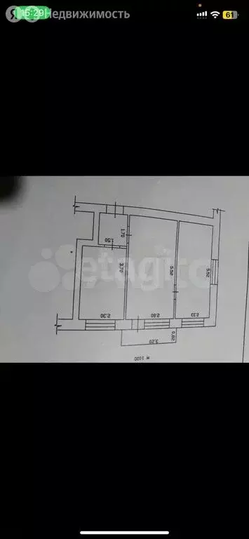 2-комнатная квартира: посёлок Романовка, Советская улица, 16 (39.3 м) - Фото 1