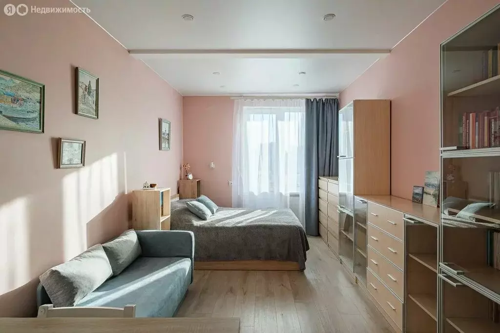 Квартира-студия: Санкт-Петербург, улица Маршала Казакова, 72к1 (29.3 ... - Фото 1