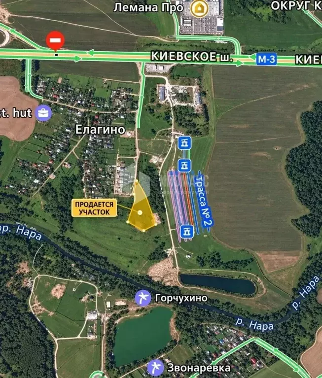 Участок в Московская область, Наро-Фоминск  (40.0 сот.) - Фото 1