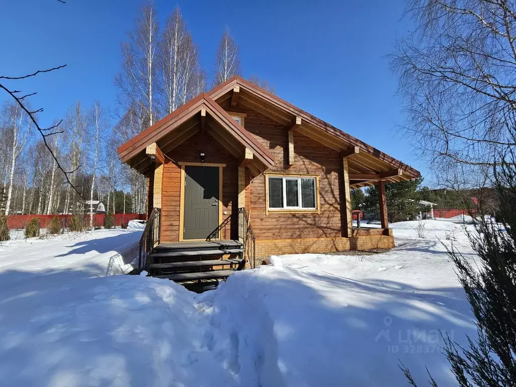 Дом в Тверская область, Кимрский муниципальный округ, д. Плешково  (81 ... - Фото 1