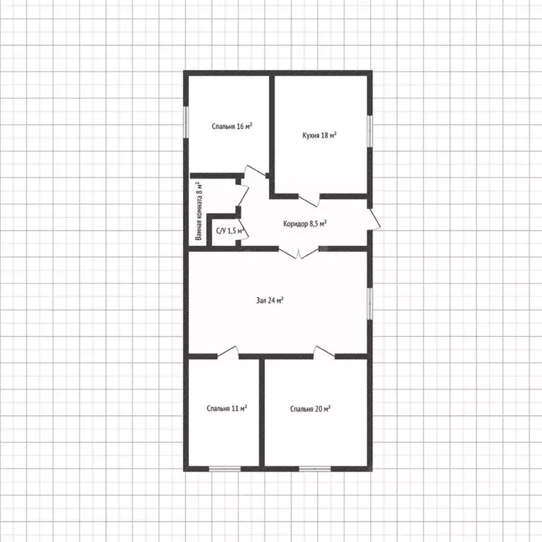 Дом в Адыгея, Майкоп Пролетарская ул. (107 м) - Фото 2