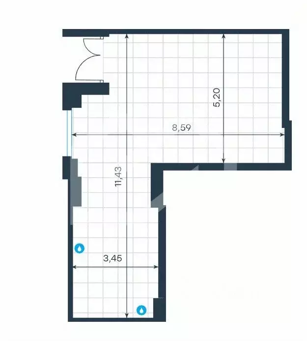 Торговая площадь в Москва Нагатинская наб., 10А (60 м) - Фото 1