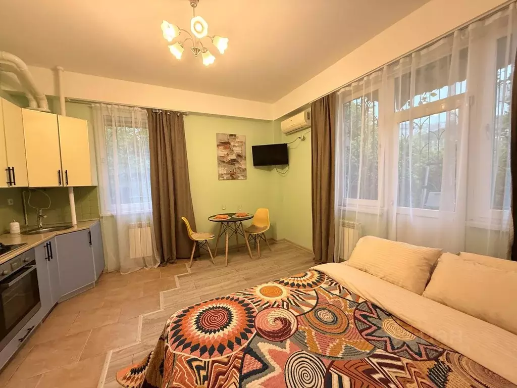 Студия Краснодарский край, Сочи ул. Тимирязева, 53 (25.6 м) - Фото 1